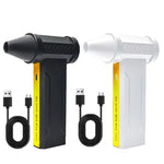Turbo Fan X6 160,000 RPM Brushless Motor 10,000mAh Peak Battery 200W High-Speed Blower 4-Speed Settings Type-C Charging Industrial Dust Removal