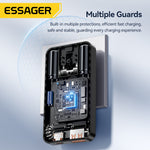 [GaN Tech] ESSAGER ES-CD48 65W 2-Port USB PD Charger USB-A+USB-C PD3.0 QC4.0 PPS Fast Charging Wall Charger Adapter EU Plug for iPhone 17 17Pro 16 Pro Max 15 14 13 for Xiaomi 17pro for SAMSUNG for OPPO for VIVO