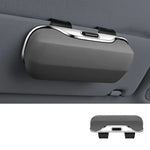 Multifunctional Car Glasses Storage Box Sunglasses Case Car Sun Visor Glasses Clip Box