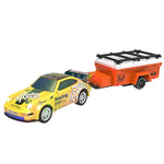 LinkMejor HG4-427 RTR 1/64 2.4G RWD Mini Alloy Drift RC Car Colorful LED Light Support App Remote Control Three Speed Vehicles Models Pocket Toys Desktop Collection Gift For Boys