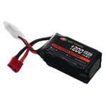 XF POWER 11.1V 1200mAh 25C 3S LiPo Battery T Deans Plug for RC Car