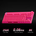 MCHOSE Mix87 Hall Effect Magnetic Switch Mechanical Keyboard with Volume Knob ARGB Light Apollo Switch Customization Wired Esports Gaming Keyboard