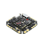 25.5×25.5mm LinkMejor Flow 45A AIO F435 Flight Controller & 3-6S 32-bit ESC Built-in ELRS Receiver for RC FPV Racing Drones