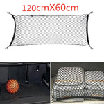 Car Trunk Cargo Net Car Styling Boot Strap Mesh Elastic Nylon Back Trunk Storage Organizer Luggage Net