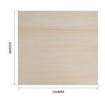 LinkMejor Laser Engraving Materials Pack Wood/Leather/Stainless Stain/Kraft cardboard for Laser Engraving Laser Cutting