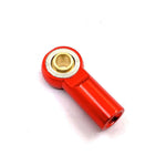 4PCS Metal M3 Aluminum Link Tie Rod End Ball Joint for 1/10 Crawler SCX10 D90 Racing RC Car Parts