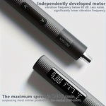 50 in 1 Electric Screwdriver Set Precision Repair Tool Torque 0.4Nm 240RPM Lithium Battery USB Powered Chrome Vanadium Steel Adjustable LED Screen