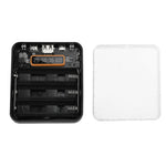 Transparent Power Bank Case 3x18650 Battery Box with Cable DIY Charging Treasure No Need Soldering with Digital Display