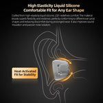 KZ LS01 Eartips Crystal-Clear Liquid Silicone Earplugs S/M/L Size 3 Pairs High Soft Comfort Eartips