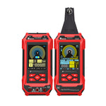 EU Direct AV TOOLTOP ET836 ET838 Network Cable Tester Multimeter 400V Voltage Testing LCD Display Live Wire Tracing Rechargeable Battery