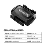 LinkMejor C1 Bike Speed Cadence Dual Sensor Bluetooth BLE5.0 ANT+ Dual Protocol Low Power Consumption Waterproof Measure Speedometer for MTB