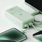 Xiaomi NPB1045 45W 36Wh 10000mAh Smart LCD Display Power Bank Come with USB-C Cable External Battery Power Supply with 2 Inputs & 3 Outputs Support PD3.0 QC3.0 Apple2.4 Fast Charging for iPhone 17 17Pro Xiaomi 17pro for Huawei Mate XTs