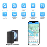 Zoobii Magnetic 4G LTE Mini GPS Tracker Strong C3R Real-Time Tracking Device With Long Standby Battery For Car Vehicle Asset