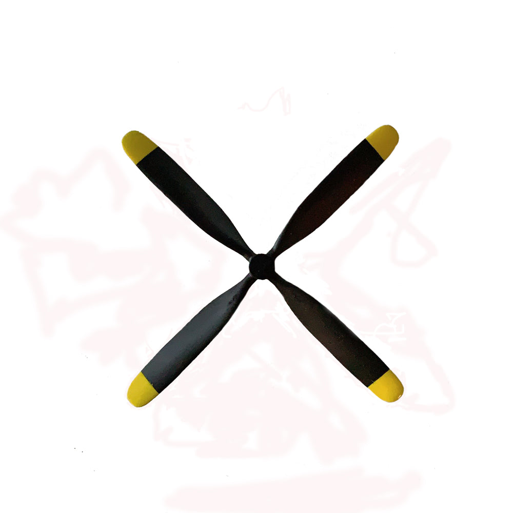 VolantexRC 768-1 Mustang P-51D 750mm Warbird RC Aiprlane Spare Part 4-Blade 3.0mm Propeller
