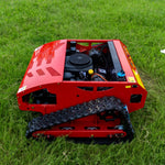 Delivery in 3 months HT800A Remote Control Lawn Mower 800mm Cutting Width Adjustable Height High Efficiency 2-4.2 Acres Per Hour 45-Degree Slope Capability 680m Range Powerful Motor