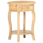 Side Table 14.6"x14.6"x24" Solid Mango Wood