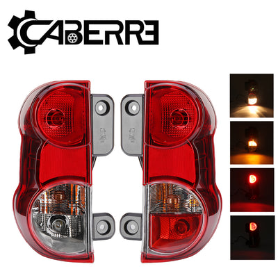 Left/Right Rear Tail Light Brake Lamp w/blubs Wiring Harness For Nissan NV200 2010-2019 RHD