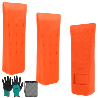 3Pcs Felling Wedges Plastic Chainsaw Wedges Wear Resistant Tree Cutting Wedges Logging Supplies Safety Chainsaw Accessories