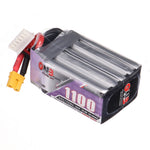 LinkMejor GNB 19V 1100mAh 60C 5S HV LiPo Battery XT30/XT60 Plug for FPV Racing Drone