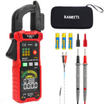LinkMejor Direct KAIWEETS 602 Digital Clamp Meter AC/DC 600V 600A HD Color Screen Intelligent Mode Precision Tool for Safe Measurements