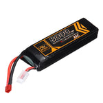 LinkMejor Power 11.1V 8000mAh 35C 3S LiPo Battery T Deans Plug for RC Car