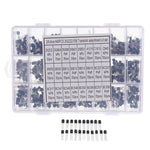 Aemedy® 840pcs 24Values TO-92 Transistor Assortment Kit BC327 BC337 BC547 transistor 2N2222 3904 3906 C945 PNP/NPN Transistors Pack