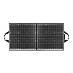 [US Direct] FlashFish 100W 18V Portable Solar Panel 5V USB Foldable Solar Cells Outdoor Power Supply Camping Garden Solar Charger For Power Station