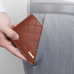 Retro Men's PU Leather Short Wallet Slim Bifold Purse Credit Card Holder Card Case Wallet Gifts For Men Card Holder Purse Men