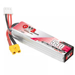 LinkMejor GNB 2S 7.6V 550mAh 100C Lipo Battery XT30 Plug for Happymodel Mobula 8 GEPRC TinyGo Crux3 Cinewhoop FPV Drone RC Helicopter