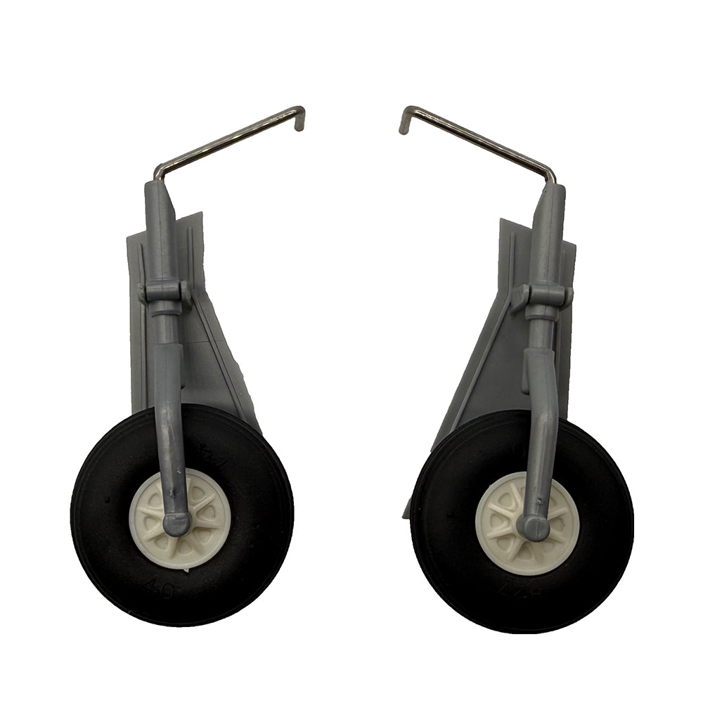 LinkMejor P-51D Mustang / MF-A84 / Kootai Ki-84 RC Airplane Spare Parts Landing Gear Set