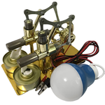 Stirling Engine Model Kit Steam Power Physics Popular Science Small Production Invention Experiment Education Teaching Tool