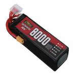 LinkMejor Power 22.8V 8000mAh 60C 6S LiPo Battery XT60 Plug for RC Drone