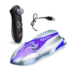 LinkMejor 809 Mini Remote Control High Speed RC Boat Two Motors Led Light 360° Rotation Palm Speed Boat Summer Water Toy Pool Toy
