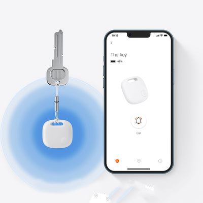 LinkMejor T2 Pro 365 Days Battery Life 2-Way Reminder Anti-lost Alarm Smart Tag Wireless Bluetooth Tracker Child Wallet Key Finder Locator