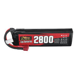 LinkMejor Power 11.1V 2800mAh 100C 3S LiPo Battery T Plug for RC Car