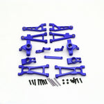 LinkMejor 1/16 Metal H16 16207 16208 16209 Upgrade RC Car Parts Steering Cup Arm Kit