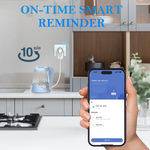 LinkMejor 16A Smart WiFi EU Plug Socket Real-time Current Voltage Power Monitoring APP Timing Outlet with LED Light Voice Control with Alexa Google