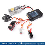 ToolkitRC ST8 Multiple Servo Tester 8 Channel Output PWM PPM SBUS 5V-28V Multi-Channel Servo Test Instrument