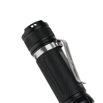 Folomov 18650S 900LM 167m Compact EDC Flashlight Come with 18650 Battery USB Rechargeable Mini LED Torch 9 Modes For Outdoor Camping Hiking Hunting