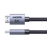 LinkMejor HD2.1 Cable 8K/60Hz for PS5 Xiaomi TV Box Ultra High Speed Certified 8K@60Hz Cable 48Gbps Dolby Vision HDCP2.3