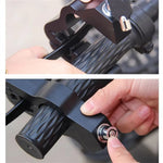 LinkMejor Anti-Theft Aluminum Alloy Handlebar Lock for Bike Motorcycle E-Bike Universal Portable Bicycle Secure Lock
