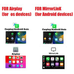 LinkMejor Q1U Carplay 4-in-1 Car Screen Mirroring Box Wireless CarPlay/Android Auto/Mirror Link/ Adapter USB Dongle