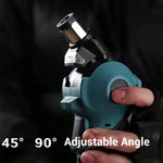 Cordless Hammer Drill 18V Compatible 14,000 RPM 180W Motor Adjustable Head  0-90 Degrees for Woodworking Lithium-Ion Battery Ergonomic Design