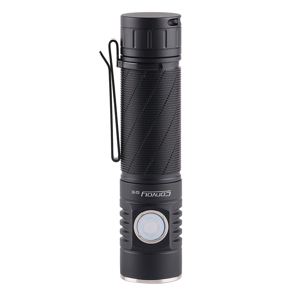 Convoy S21E P50.3 HI Strong Light Compact EDC Flashlight 21700 Type-C USB Rechargeable LED Flash Torch Camping Fishing Lamp Police Fireman Light