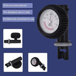 Inflatable Boat Pump Pressure Gauge Suitable for Outdoor and Indoor Activities Portable Air Pump for Swimming Pools Portable and Easy to Use