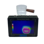 LinkMejor Thermal Imager with Advanced MLX90640 Sensor OV2640 Visible Light Camera Fusion Mode 3.5inch Screen Display