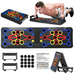 Bominfit Portable Multifunctional Push-up Board - Fitness and Muscle Training Device Home Workout Set Strength Training