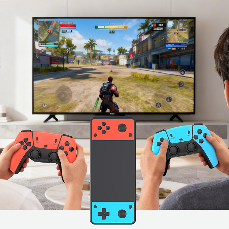 [128G] G66 TV Game Console with Dual Wireless Controllers Quad-core 4K 3D 128GB 35000+ Games Open-source System Retro Gaming Console