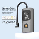 Portable Tire Inflator Dual-screen Digital Display Air Pump for Car Motorcycle Ball Fast Inflation