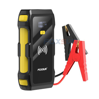 LinkMejor 39800mAh Jump Starter Power Bank 12V Car Emergency Startup Power Supply 5V/2A With LED Light
